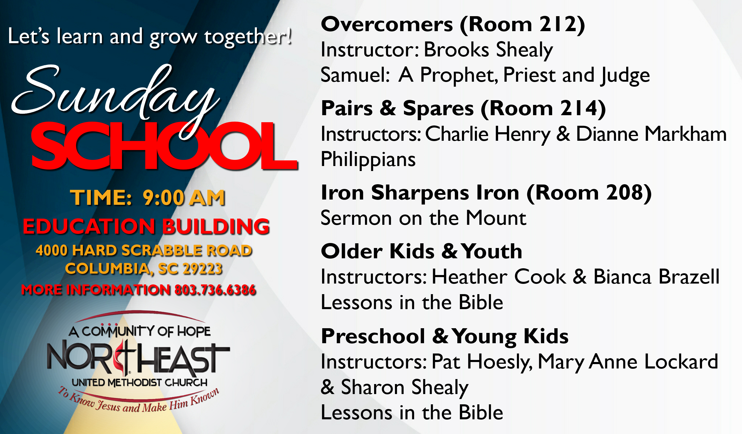 Sunday School Template