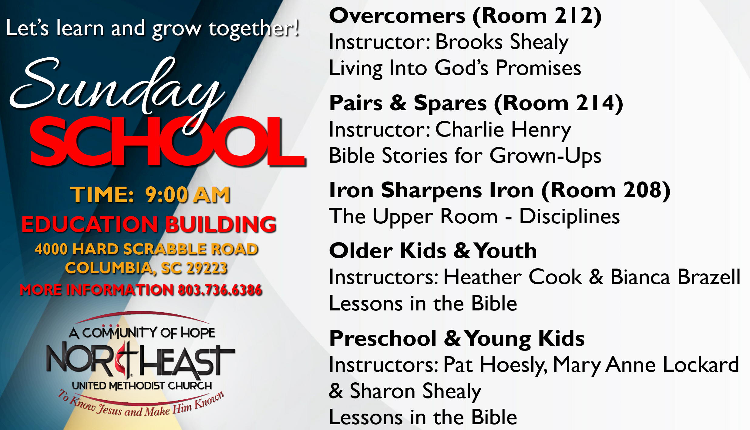 Sunday School Template