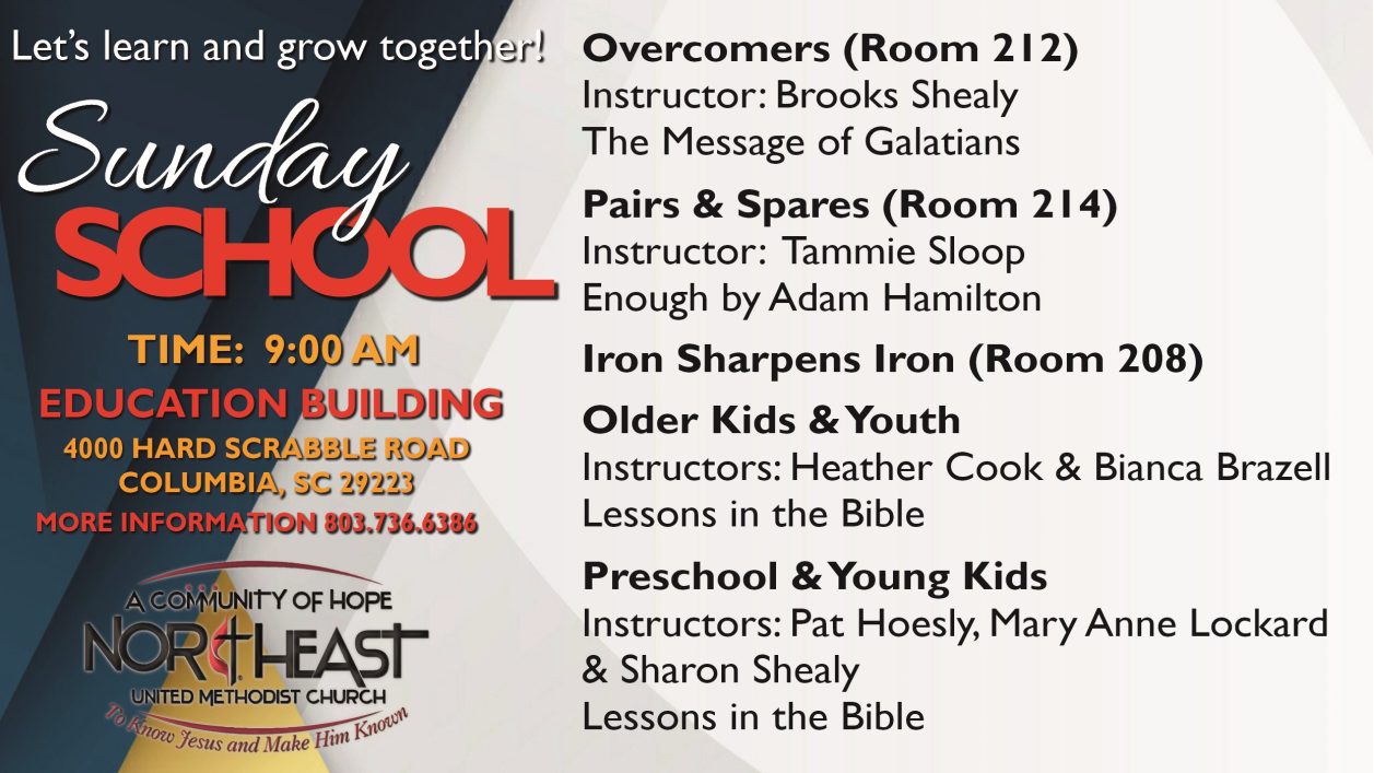 Sunday School, April 25, 2025