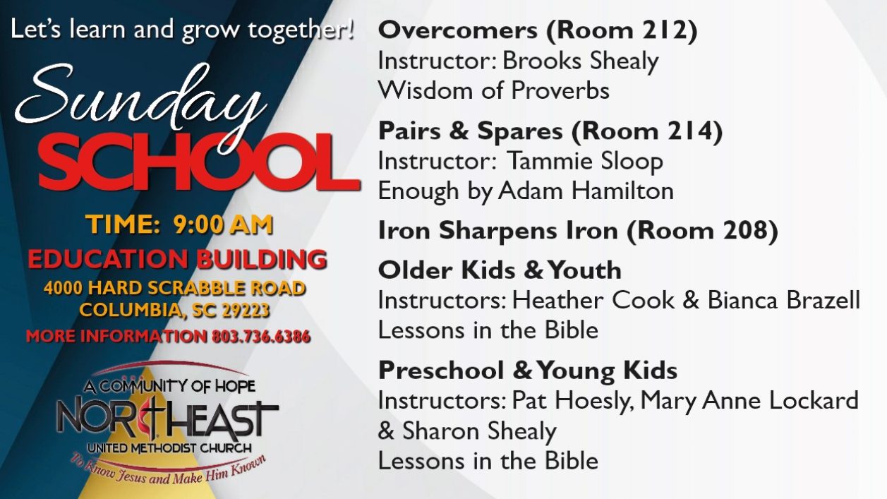 Sunday School, May 27