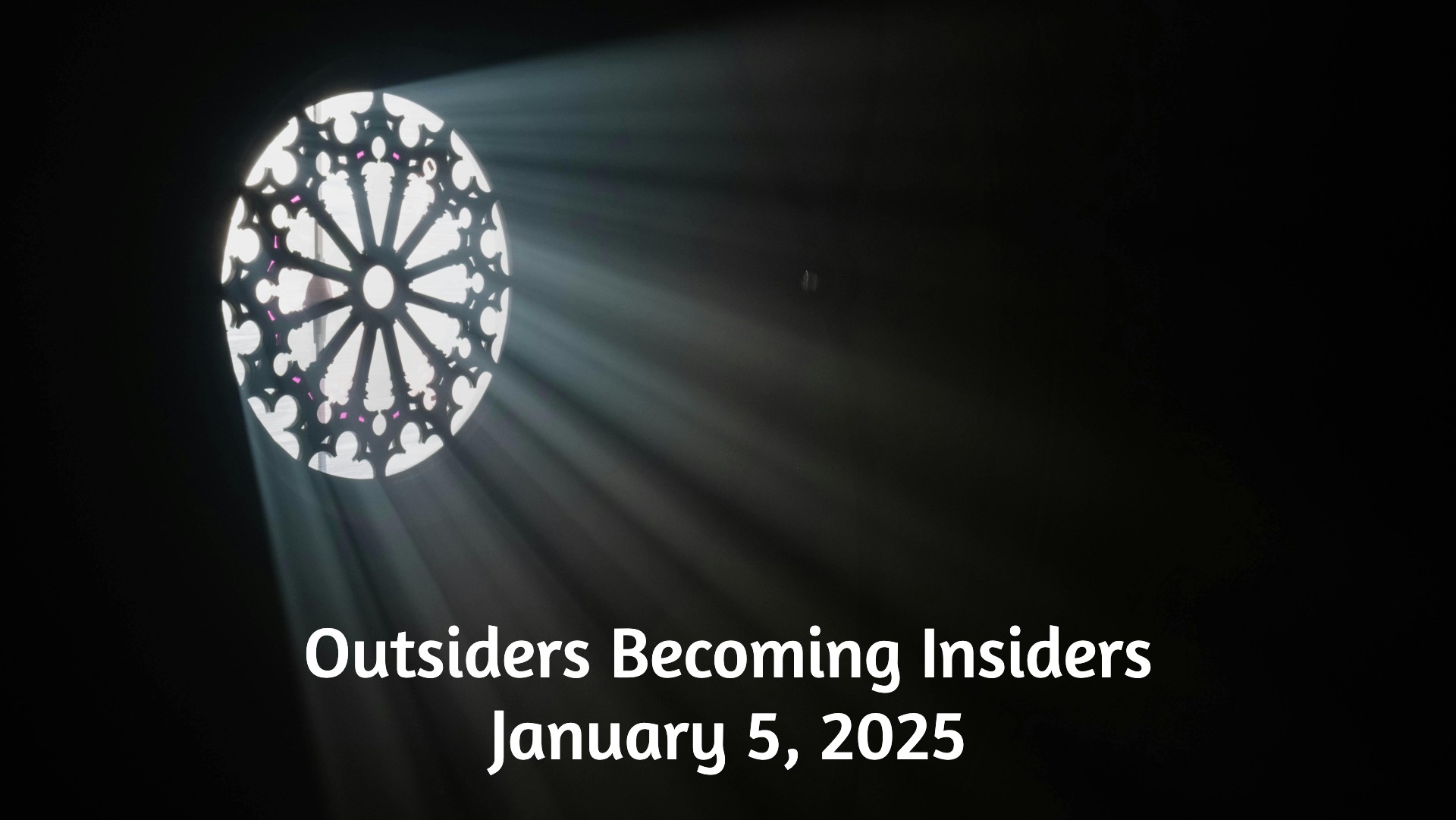 “Outsiders Becoming Insiders”